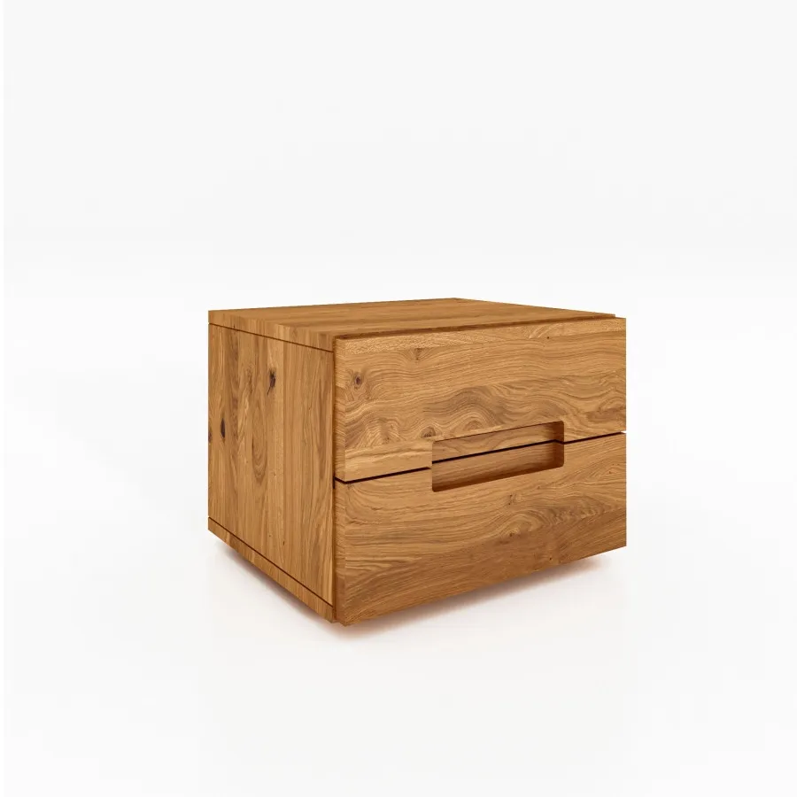 Table de chevet en bois 2 tiroirs collection Soho