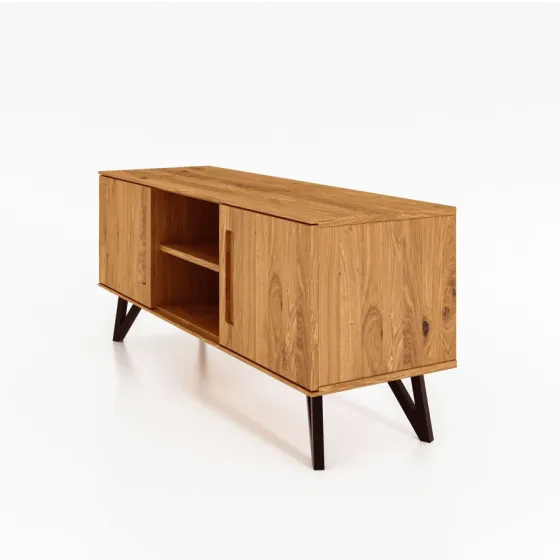 Meuble TV bois massif collection Vigo