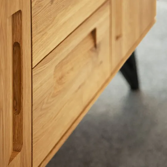 Commode bois et métal collection Vigo