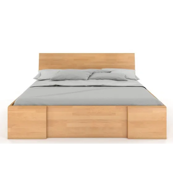 Lit en bois massif avec tiroir 160x200 collection NOVA