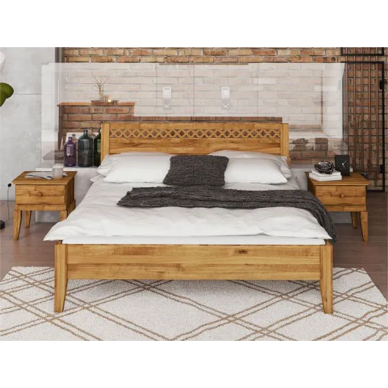 Lit bois massif collection Evora