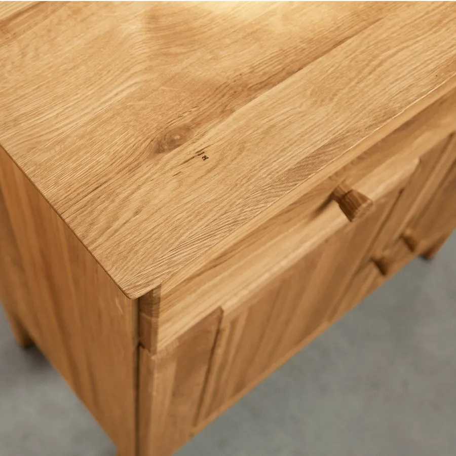 Commode 100% en chêne collection Evora