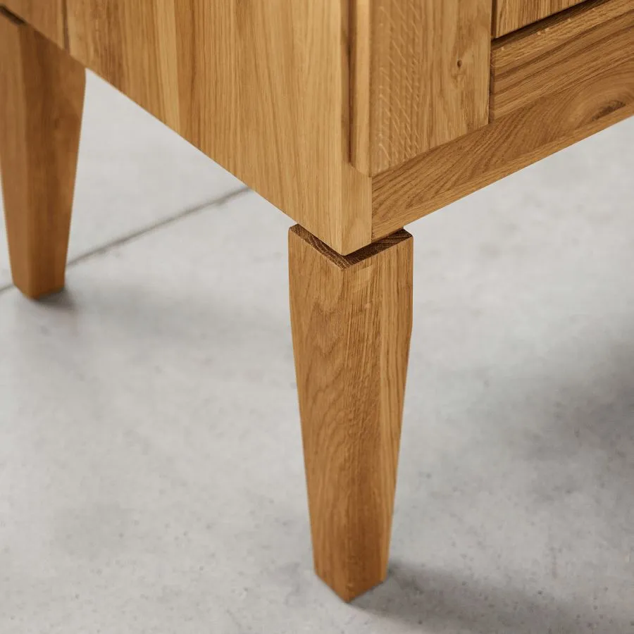 Commode 100% chêne massif collection Evora
