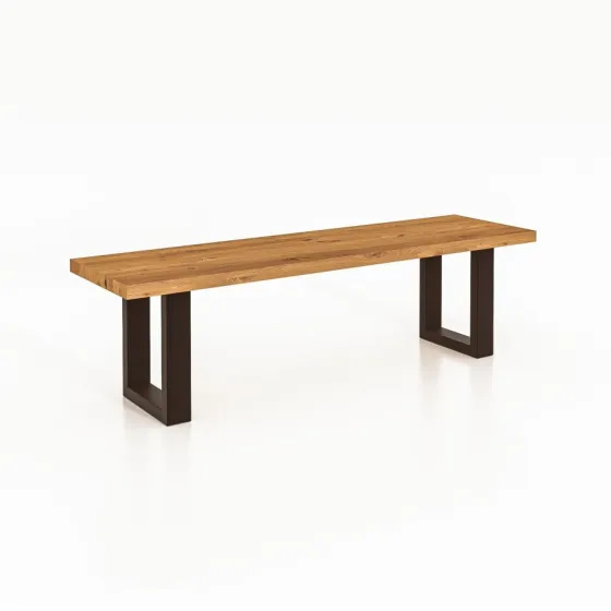 Banc en chêne intérieur collection Styl