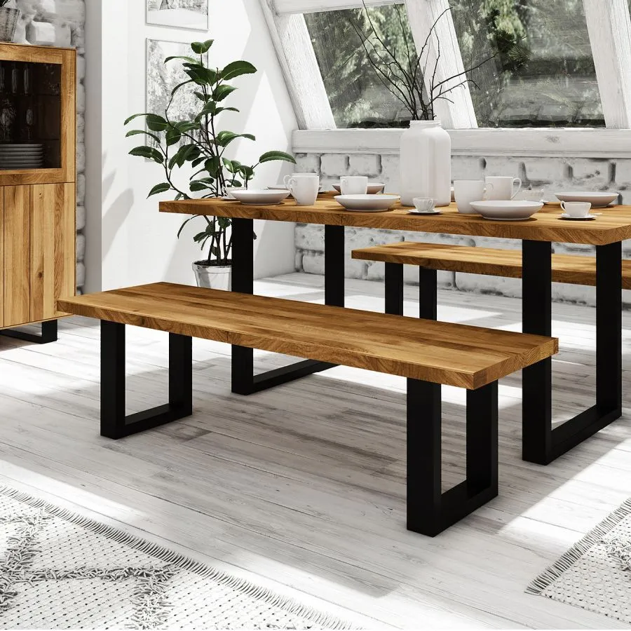 Banc bois massif intérieur collection Styl