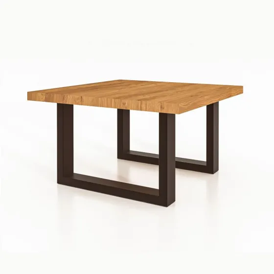 Table basse 80x80 cm bois collection Styl