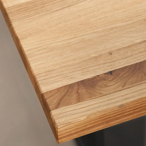 Table industriel 100% bois naturel collection Styl