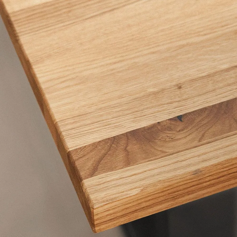 Table industriel 100% bois naturel collection Styl