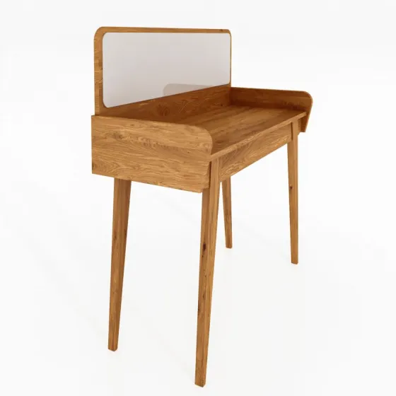 Coiffeuse bois et miroir collection VINTAGE