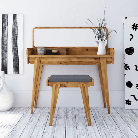Coiffeuse bois massif collection VINTAGE