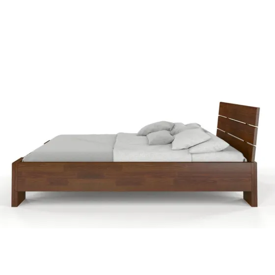 lit en pin 180x200 finition noyer collection MODENA