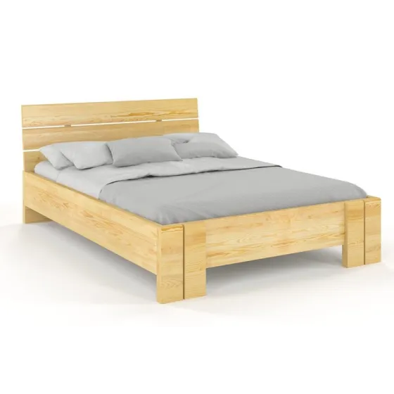 lit en pin 160x200 finition naturel collection MODENA