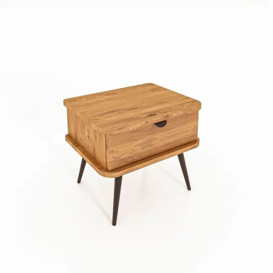 Chevet bois et métal collection Linéa