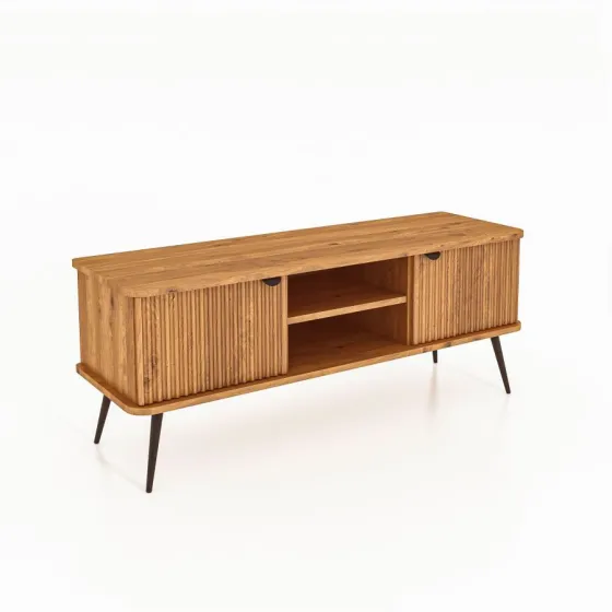 Meuble TV bois moderne collection Linéa