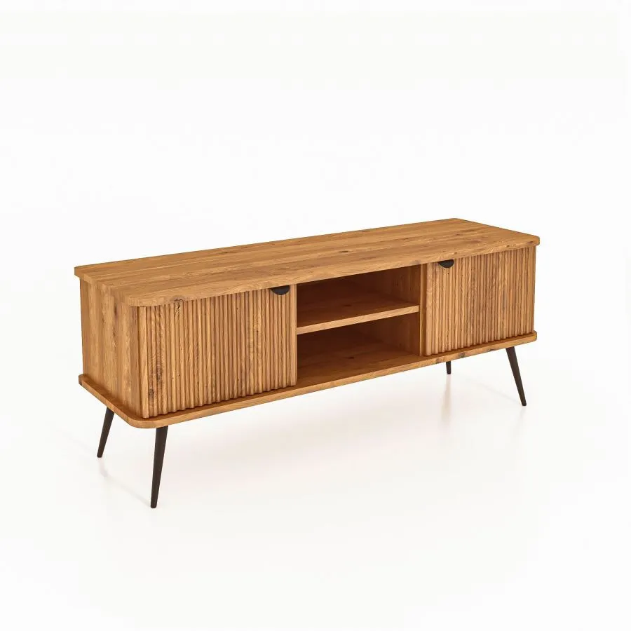 Meuble TV bois moderne collection Linéa
