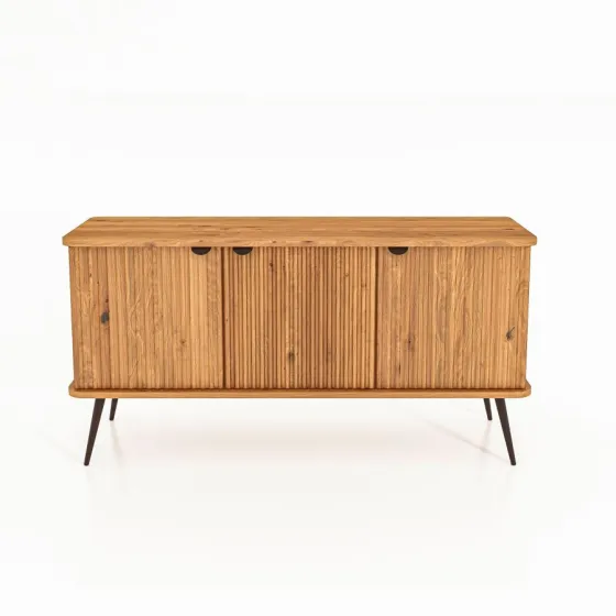Buffet bas bois massif collection Linéa