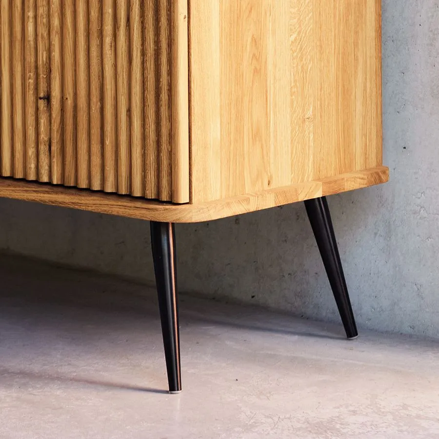 Buffet bois et pieds métal collection Linéa