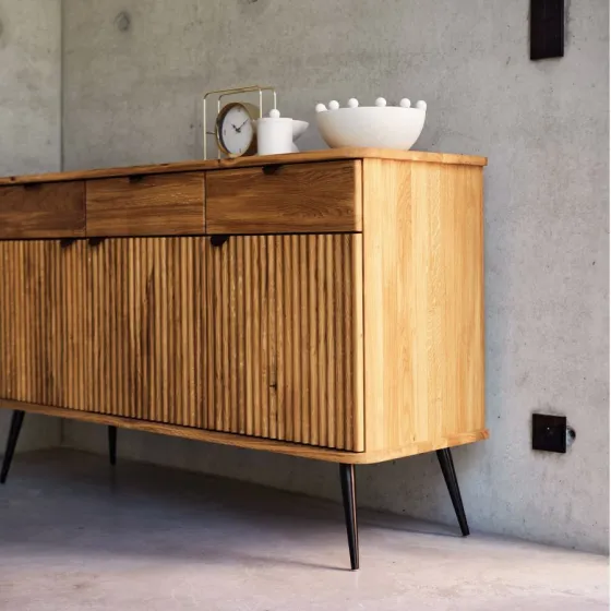 Buffet bois massif collection Linéa