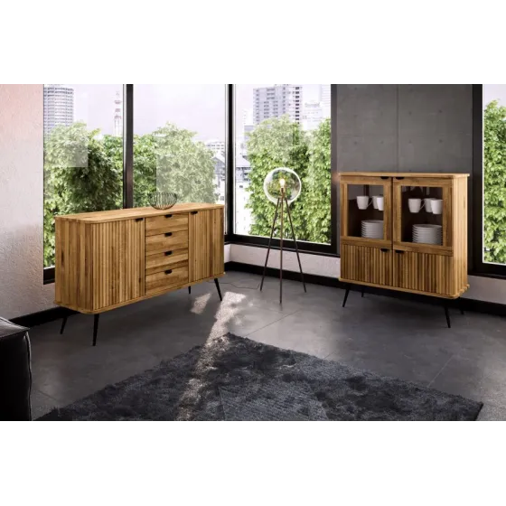 Buffet bois pour salon collection Linéa