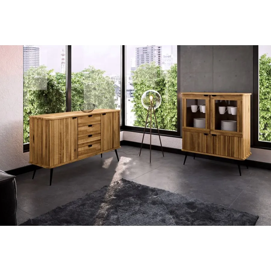 Buffet bois pour salon collection Linéa