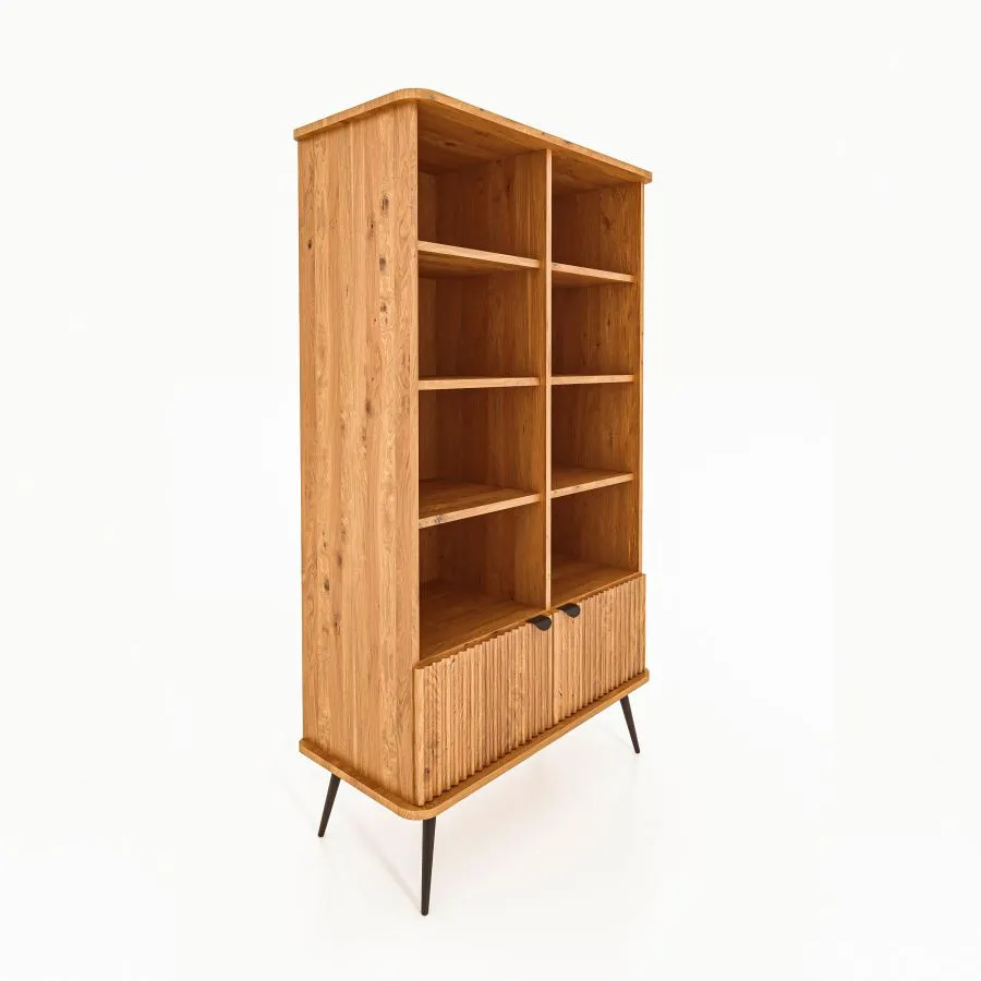 Bibliothèque bois massif collection Linéa