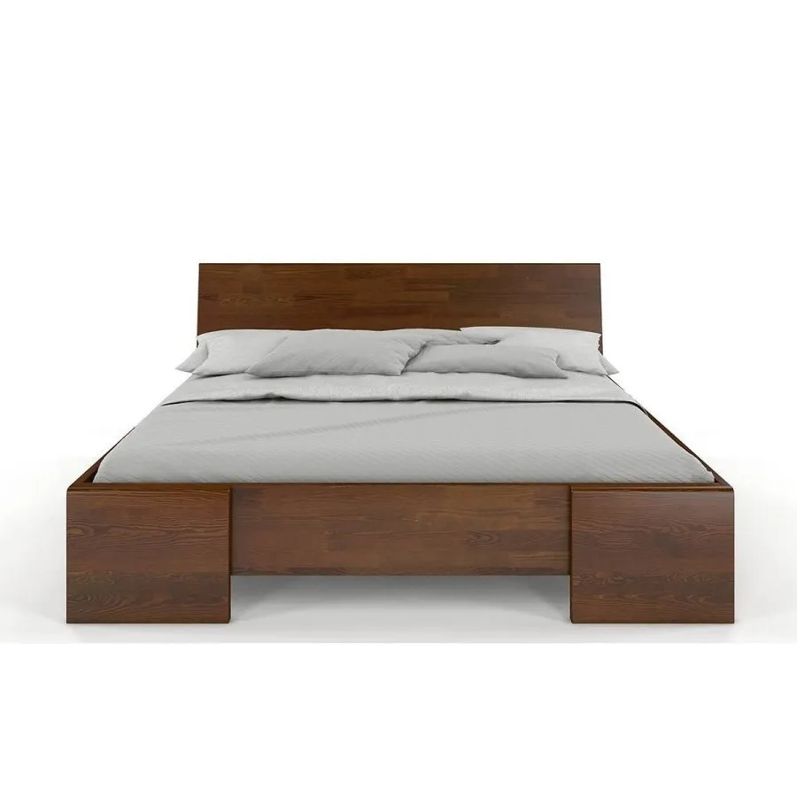Lit en pin massif 160x200 collection NOVA
