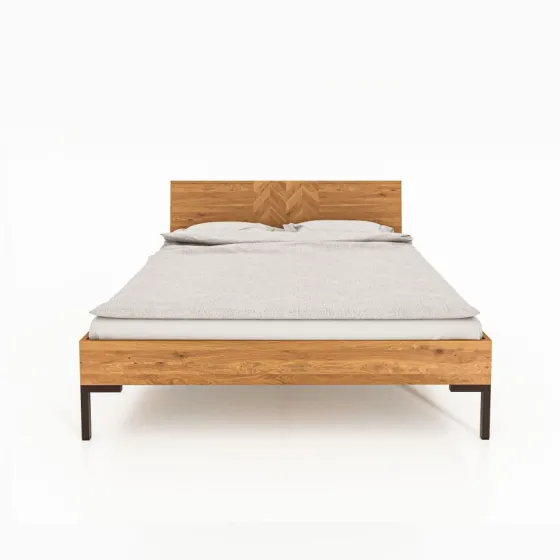 Lit en bois style industriel collection Harmony