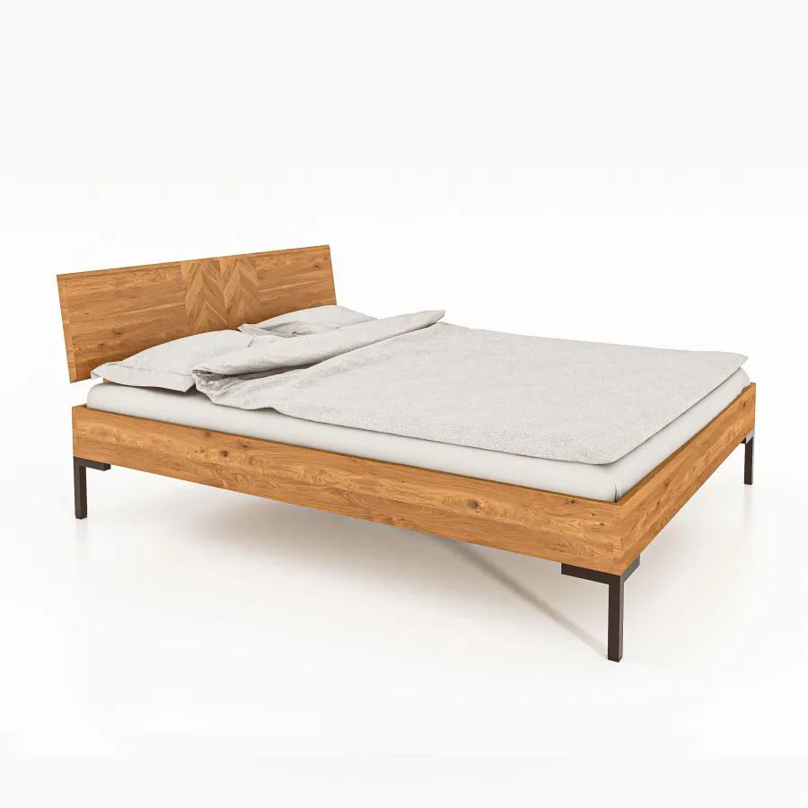 Lit en bois naturel collection Harmony