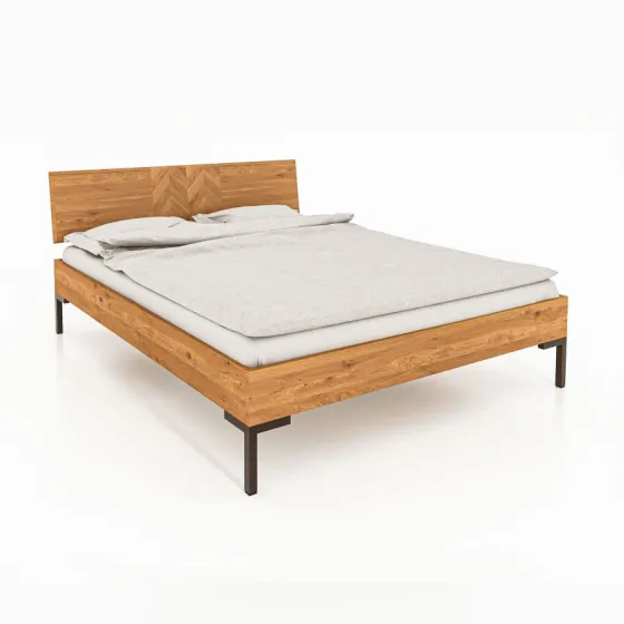 Lit bois naturel collection Harmony