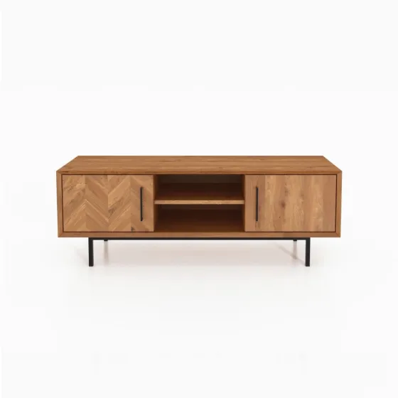 Meuble TV en bois massif collection Harmony