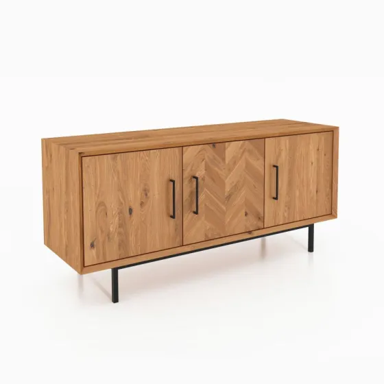 Buffet bas en chêne collection Harmony