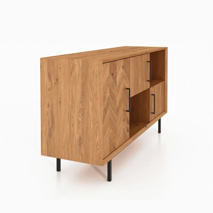 Buffet moderne en bois naturel collection Harmony