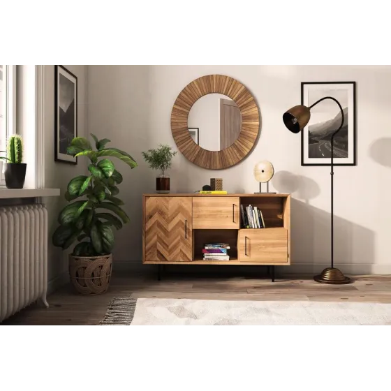 Buffet moderne bois pour salon collection Harmony