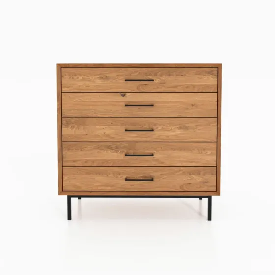 Commode chambre en bois massif collection Harmony