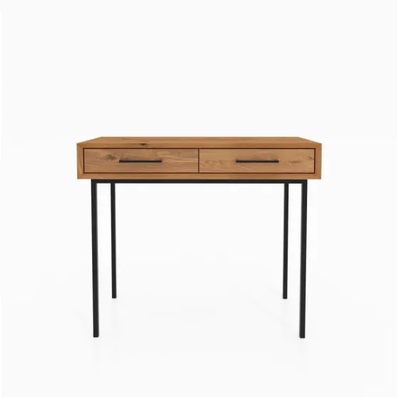 Coiffeuse bois et métal chambre adulte collection Harmony