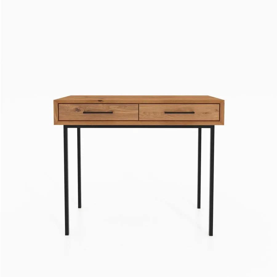 Coiffeuse bois et métal chambre adulte collection Harmony