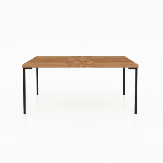 Table basse bois et pieds métal collection Harmony
