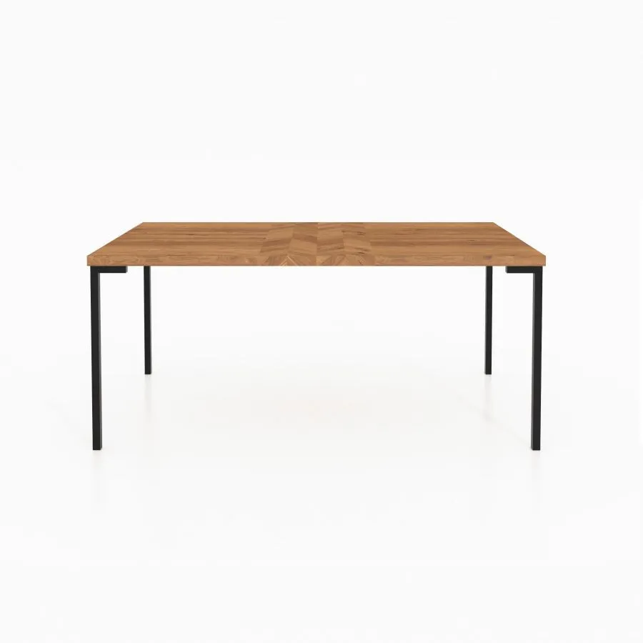 Table basse bois et pieds métal collection Harmony