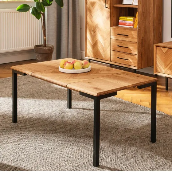 Table basse bois massif collection Harmony