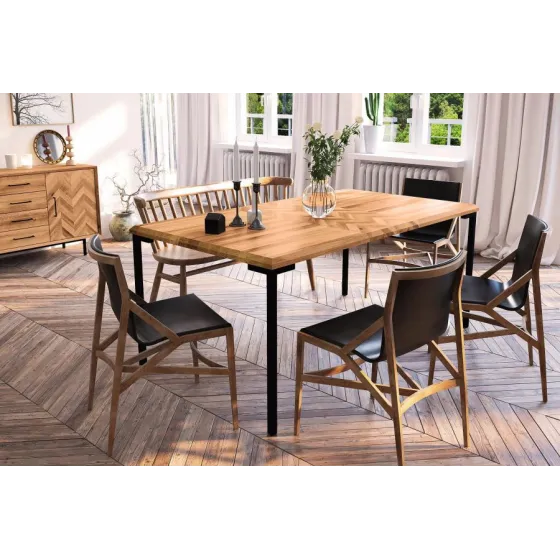 Table a manger bois massif collection Harmony