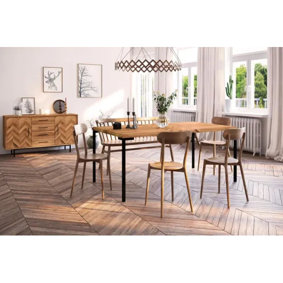 Table chêne massif collection Harmony