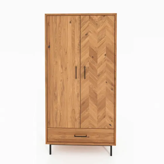 Armoire chêne et métal collection Harmony