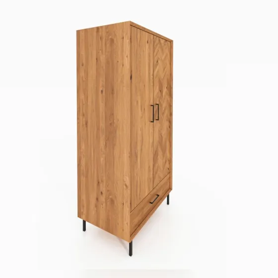 Armoire chêne style industriel collection Harmony