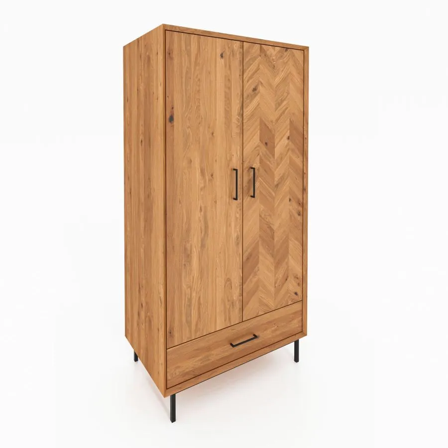 Armoire bois et métal collection Harmony