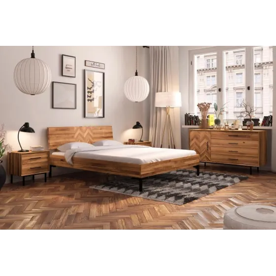 Commode chêne pour chambre collection Harmony