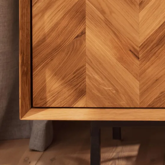 Meuble à chaussure en bois naturel collection HARMONY