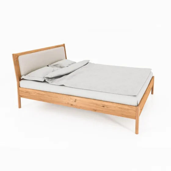 Lit bois massif 2 places collection Nola