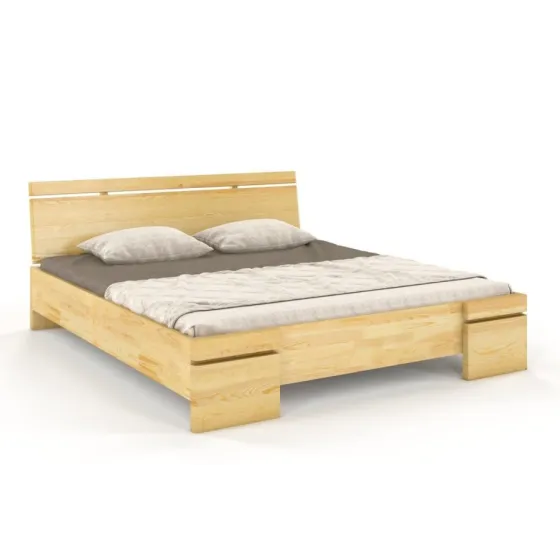 Lit en bois pin massif 140x190 collection NOTTE