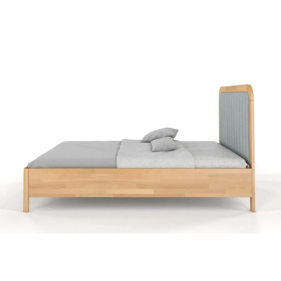 Lit coffre bois naturel contemporain  collection Verde