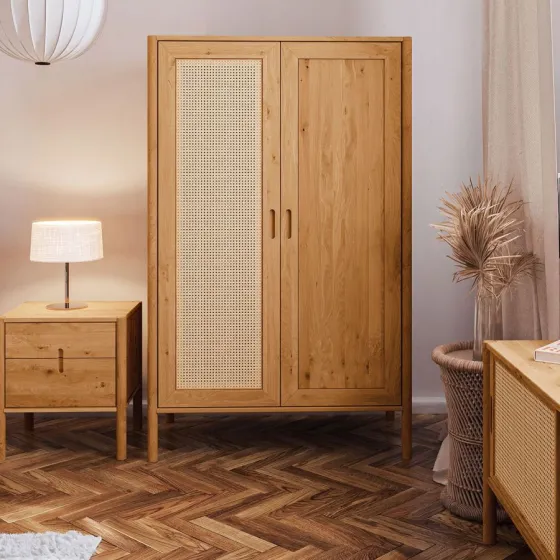 Armoire dressing bois collection Nola
